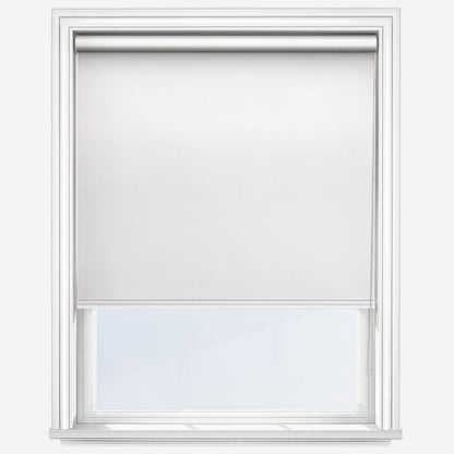 Louvolite Aspect White Roller Blind