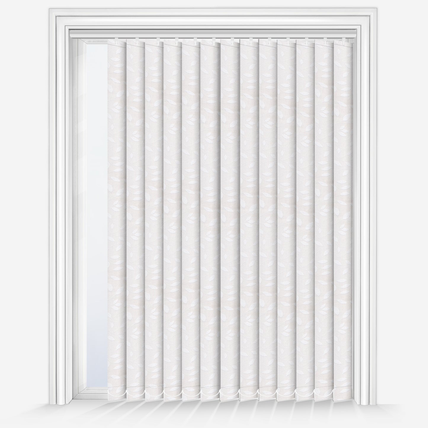 Louvolite Chatsworth White Vertical Blind