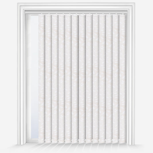 Louvolite Chatsworth White Vertical Blind