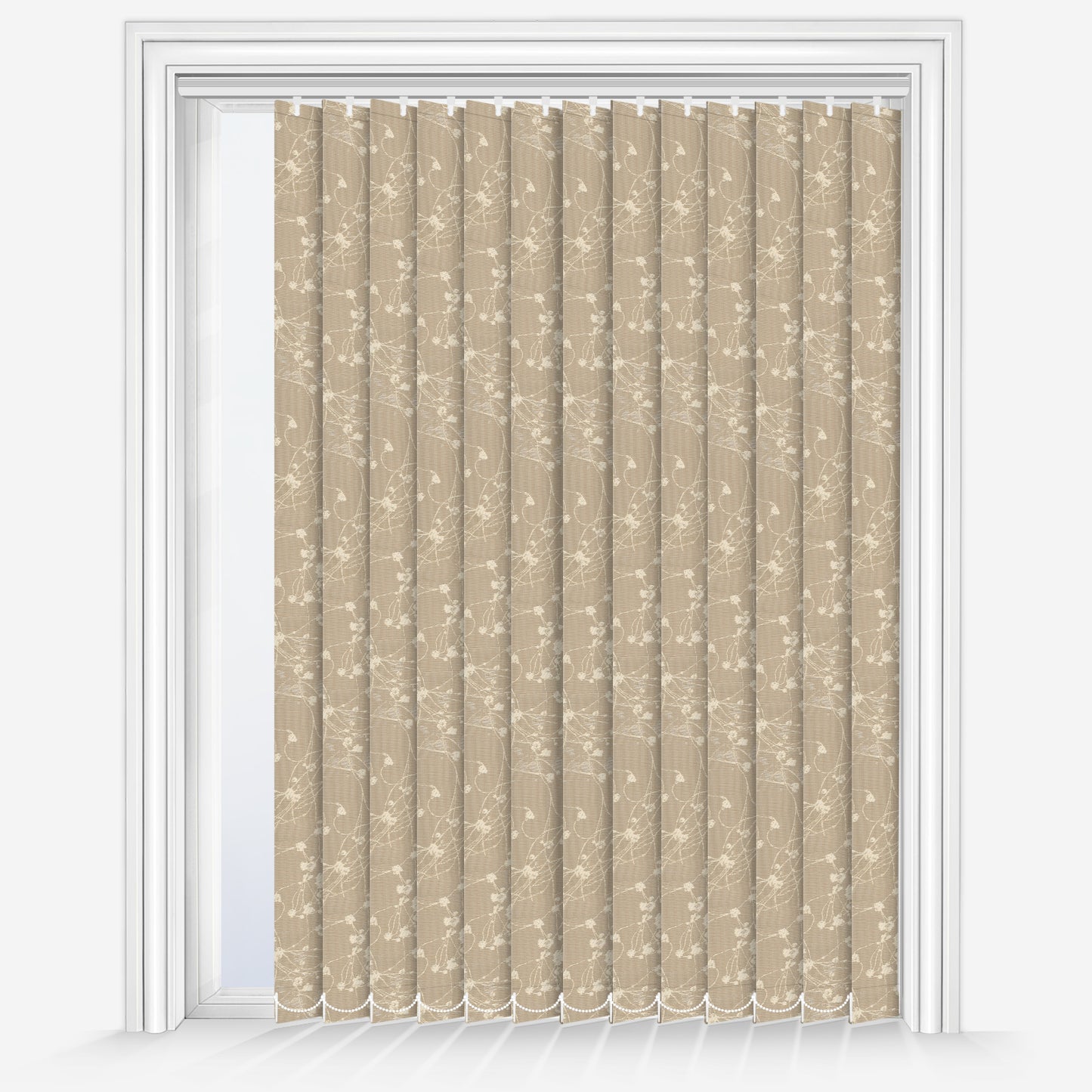 Louvolite Collina Champagne Fizz Vertical Blind