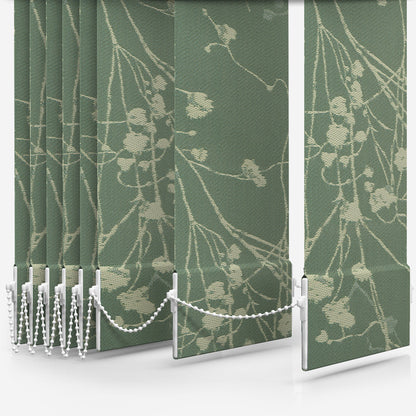 Louvolite Collina Lily Pad Vertical Blind