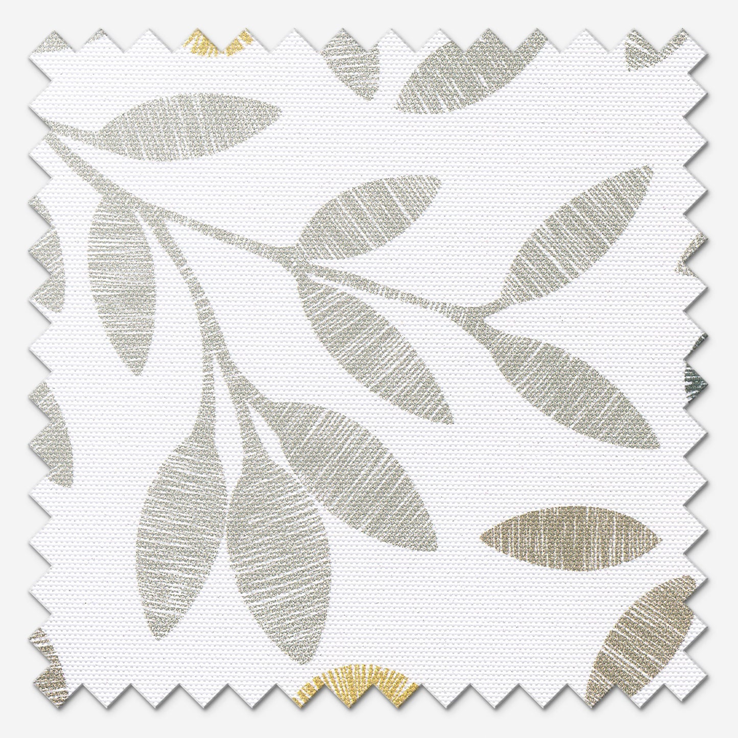 Louvolite Cotton Flower Ochre Vertical Blind