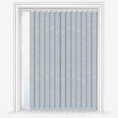 Louvolite Crush Cornish Blue Vertical Blind