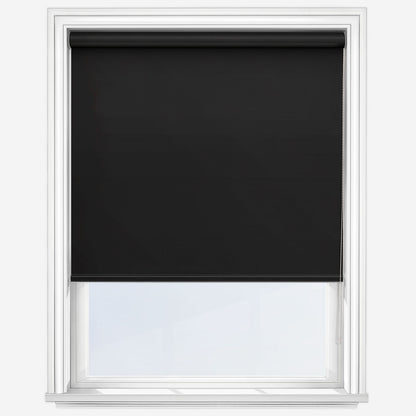 Louvolite Ex-Lite Anthracite Roller Blind