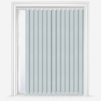 Louvolite Ex-Lite Light grey Vertical Blind