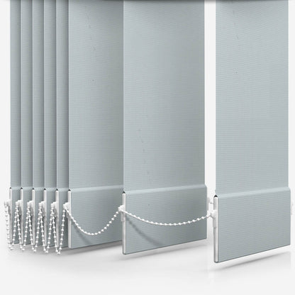 Louvolite Ex-Lite Light grey Vertical Blind