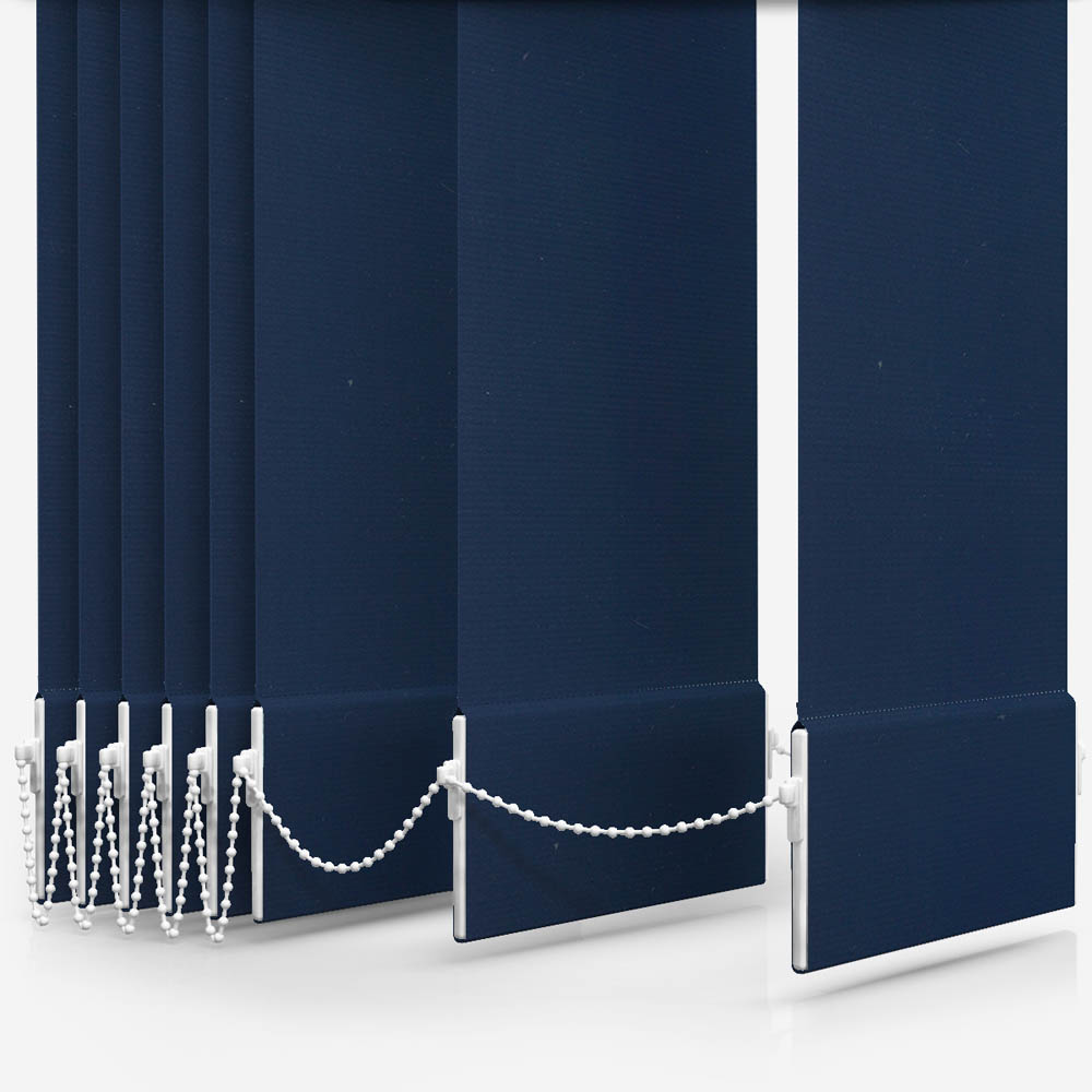 Louvolite Ex-Lite Navy Vertical Blind