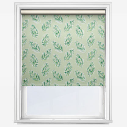 Louvolite Fern Apple Fiz Roller Blind