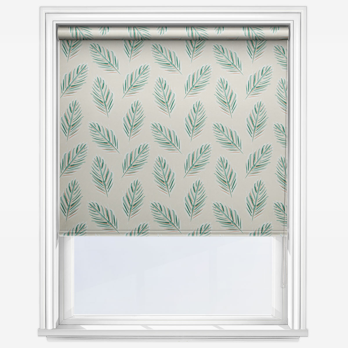 Louvolite Fern Pink Lemonade Roller Blind