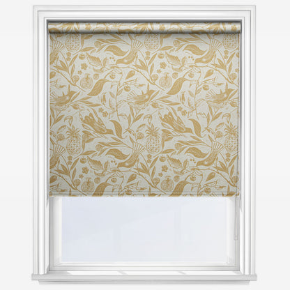 Louvolite Folk Gold Roller Blind