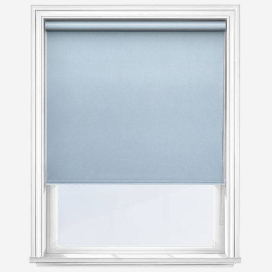 Louvolite Guardian Smoke Blue Roller Blind