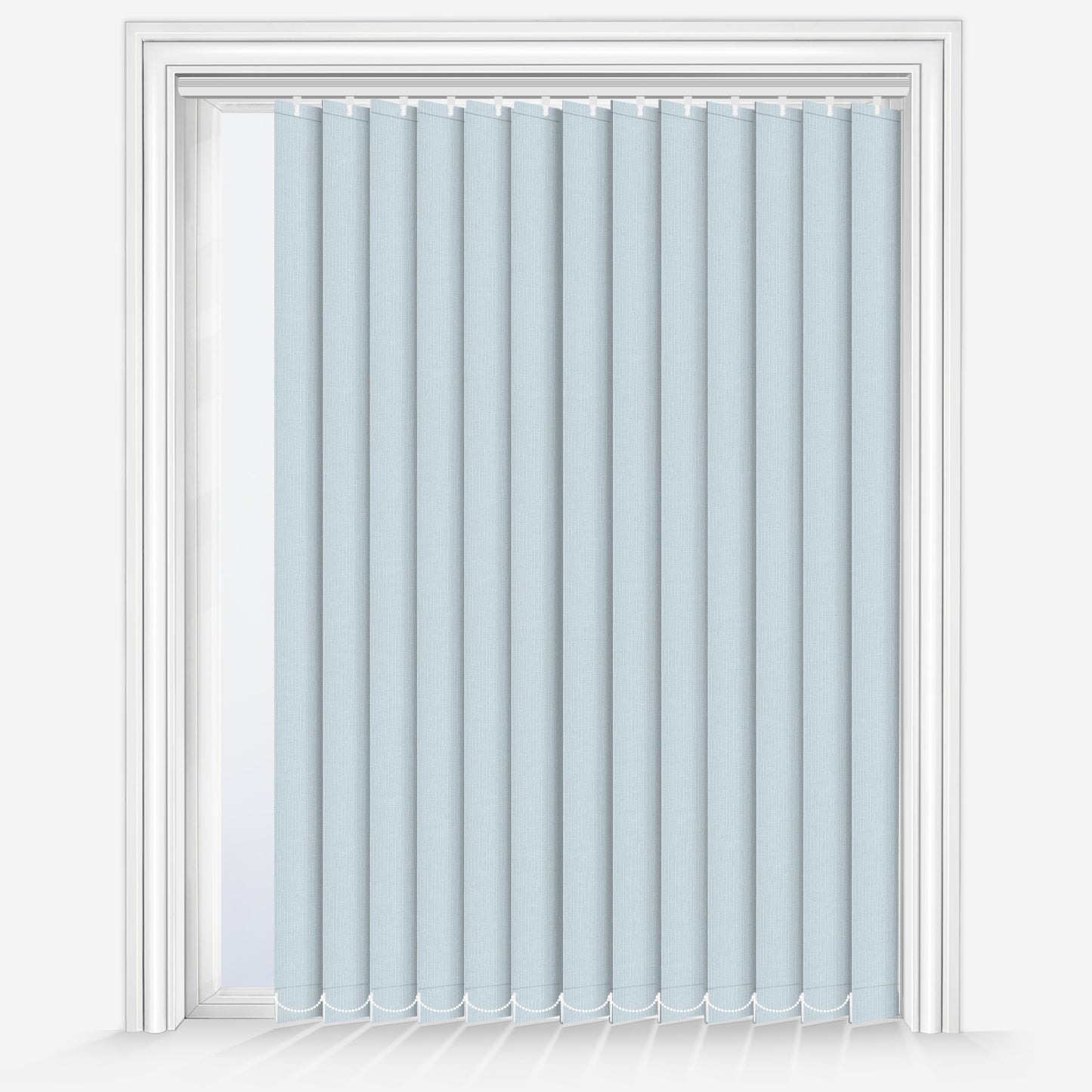 Louvolite Guardian Smoke Blue Vertical Blind