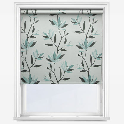 Louvolite Lily Mutted Duckegg Roller Blind