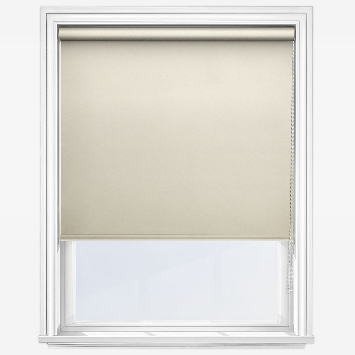 Louvolite Mineral Pale Gold Roller Blind