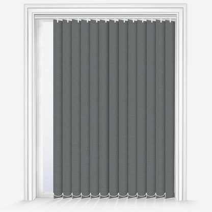 Louvolite Mineral Pewter Vertical Blind