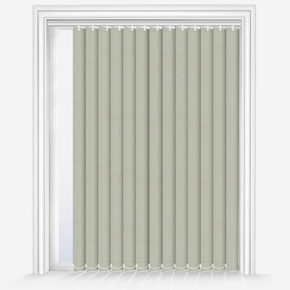 Louvolite Mineral Silver Vertical Blind