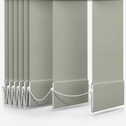 Louvolite Mineral Silver Vertical Blind