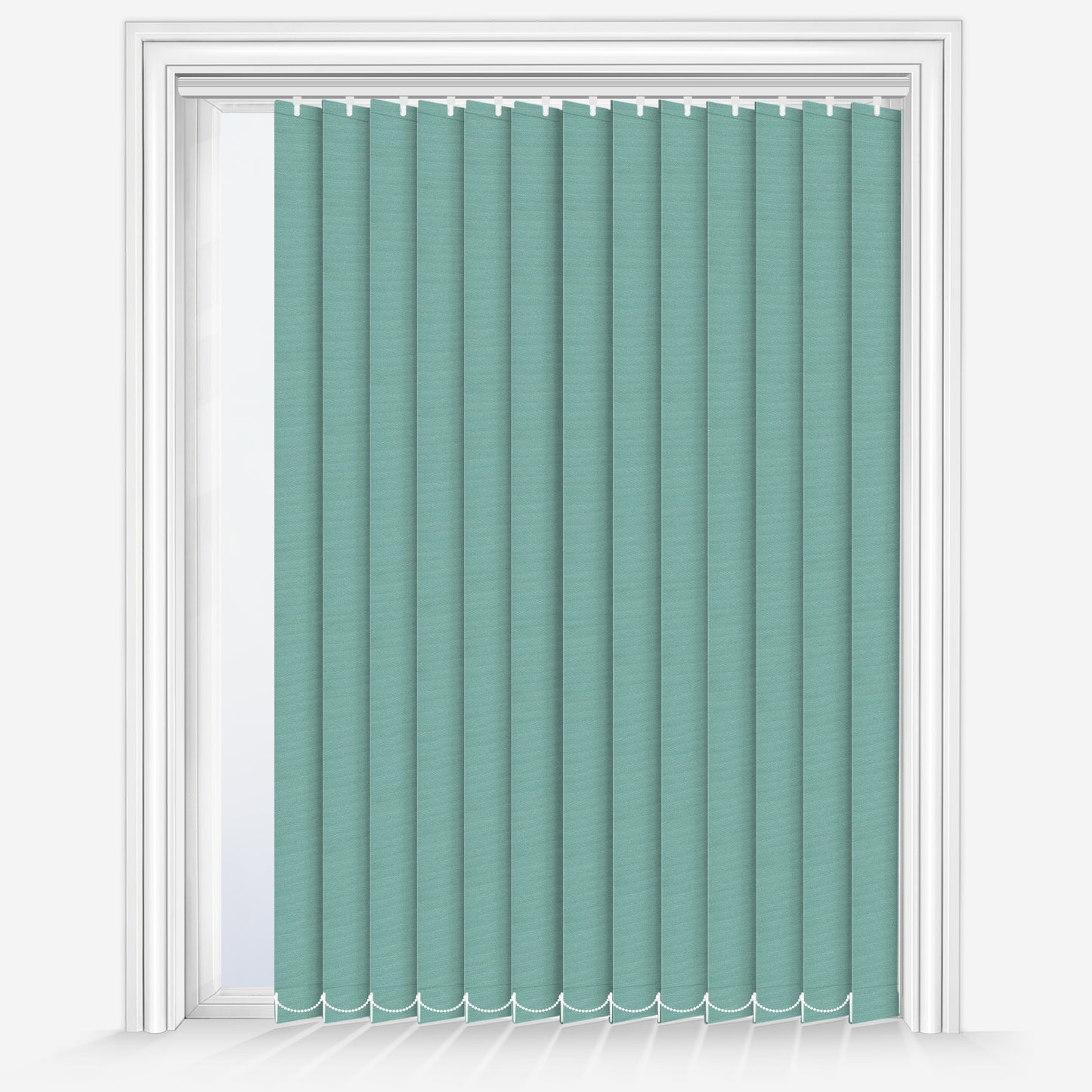 Louvolite Mineral Verdigris Vertical Blind