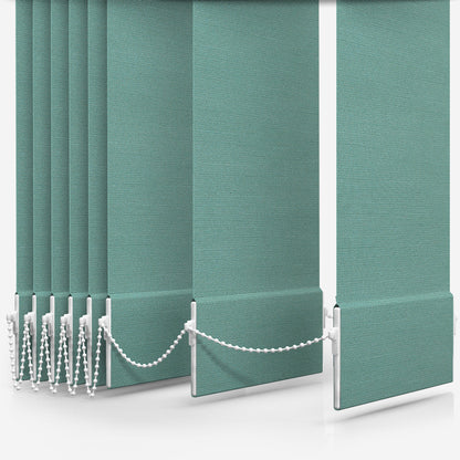 Louvolite Mineral Verdigris Vertical Blind