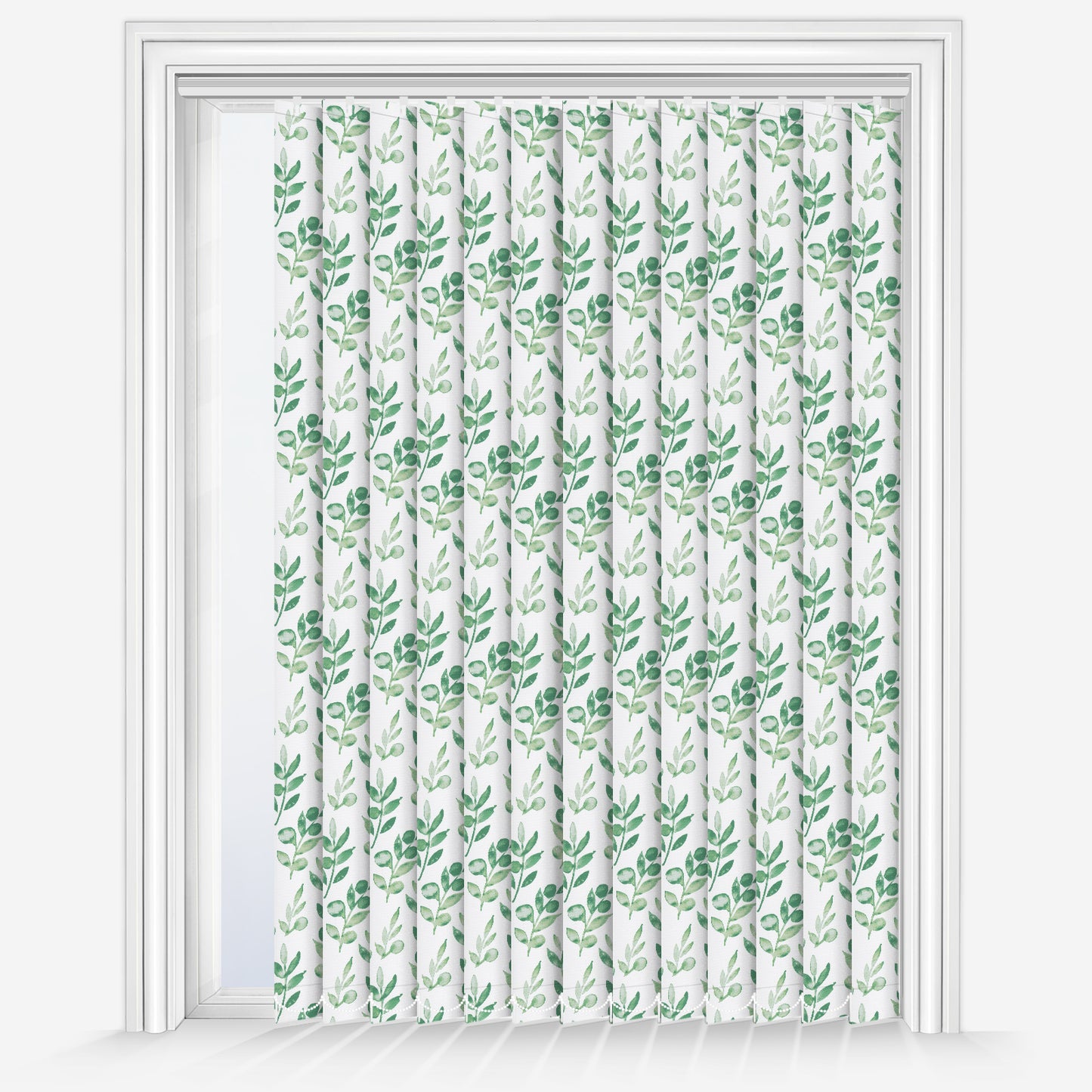 Louvolite Olive Eden Vertical Blind