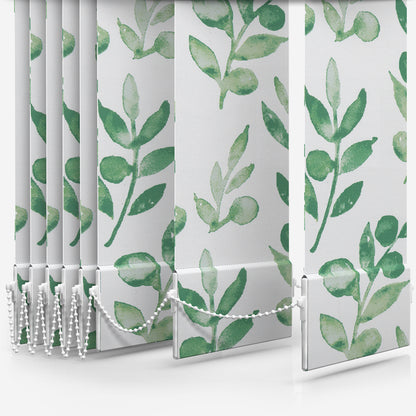 Louvolite Olive Eden Vertical Blind