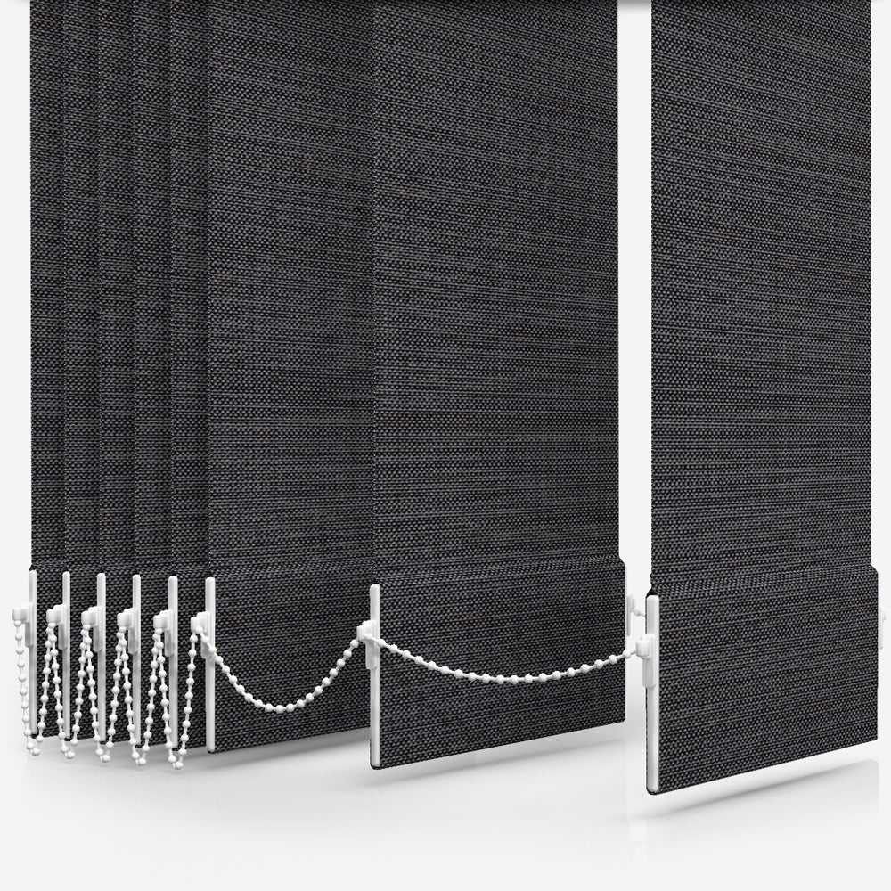 Louvolite Oslo Graphite Vertical Blind