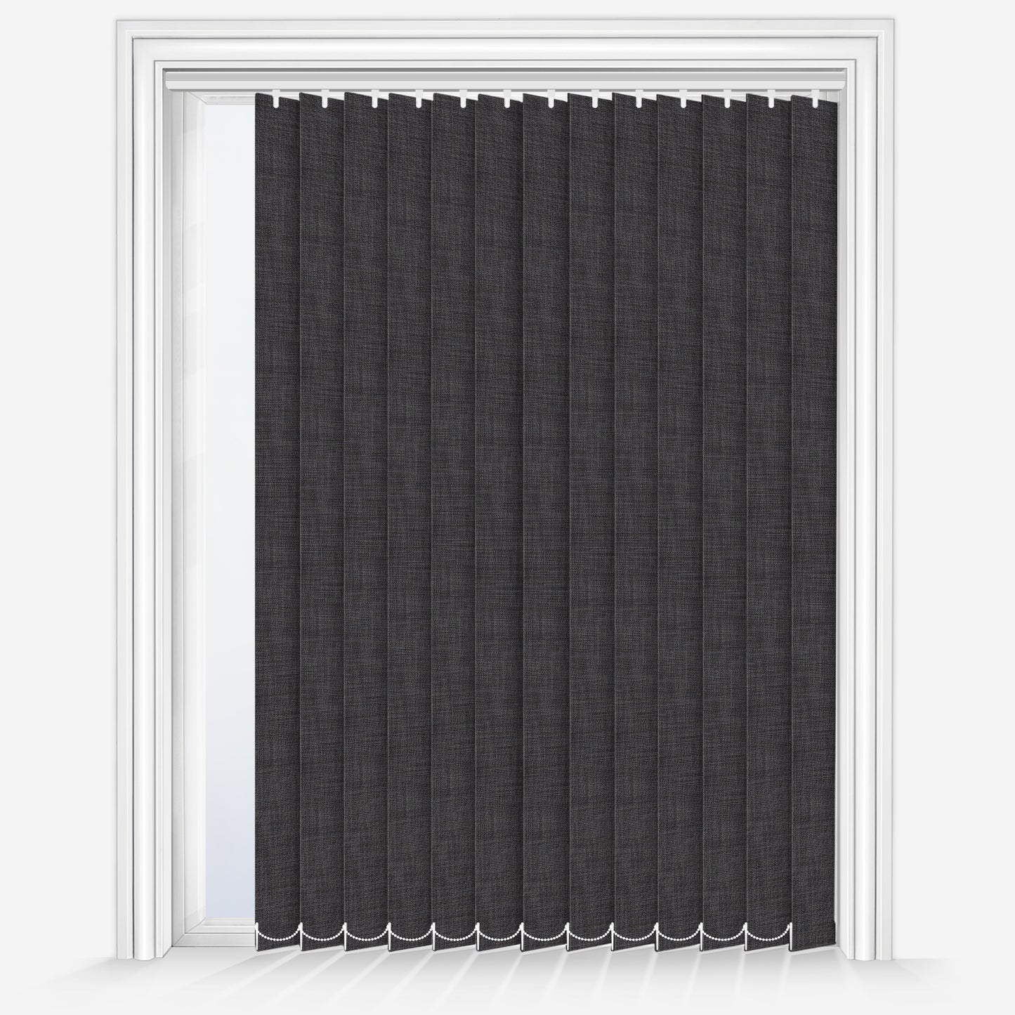 Louvolite Oslo Graphite Vertical Blind