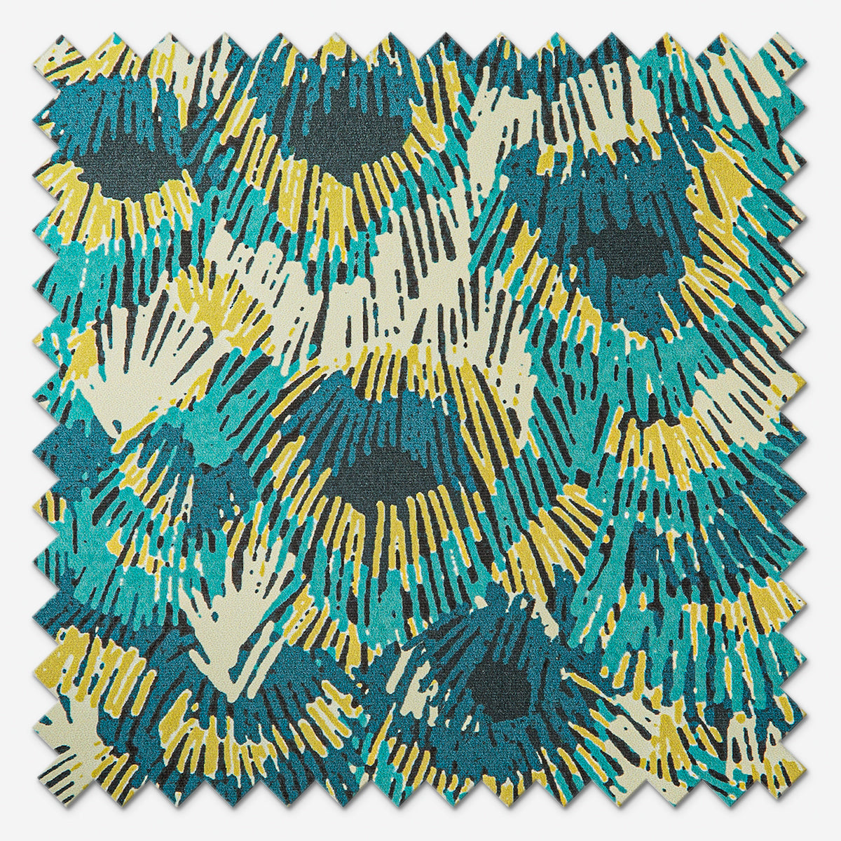 Louvolite Peacock Feather Roller Blind
