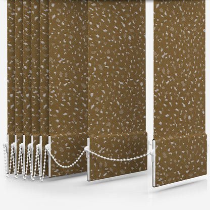 Louvolite Terrazzo Gold Vertical Blind