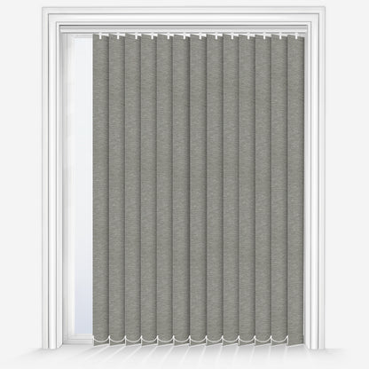 Louvolite Tundra Grey Marl Vertical Blind