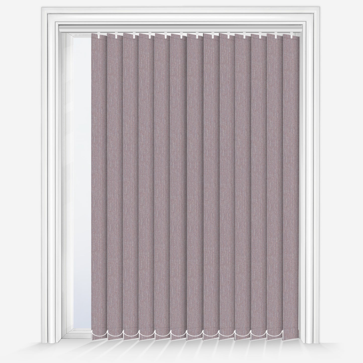 Louvolite Valencia Pale Mauve Vertical Blind