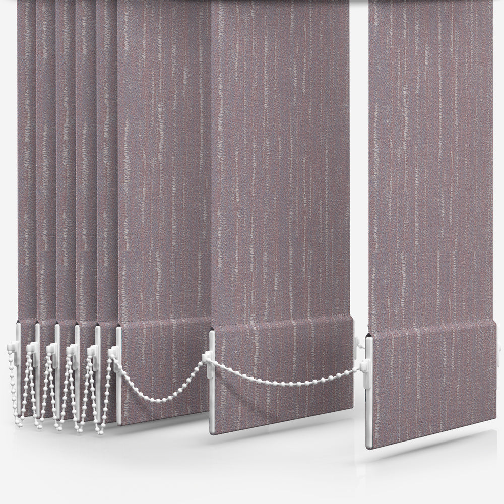 Louvolite Valencia Pale Mauve Vertical Blind