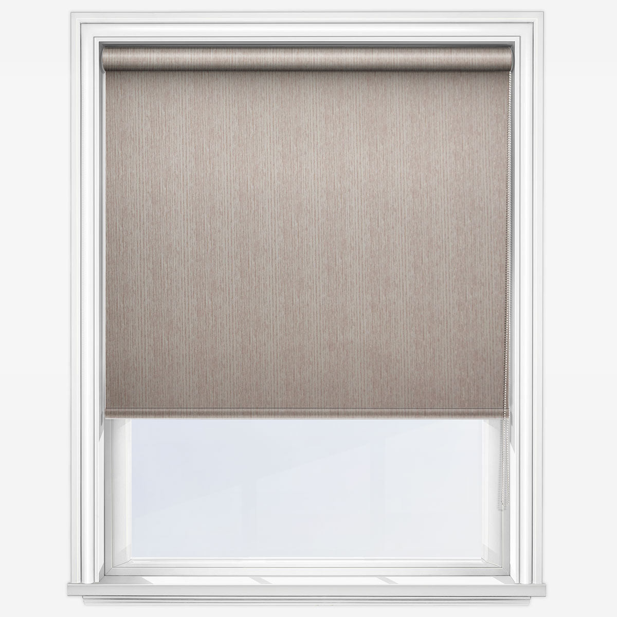 Louvolite Valencia Pale Mauve Roller Blind