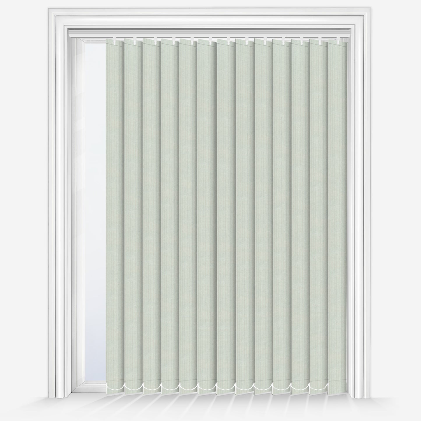 Louvolite Voile Sage Vertical Blind