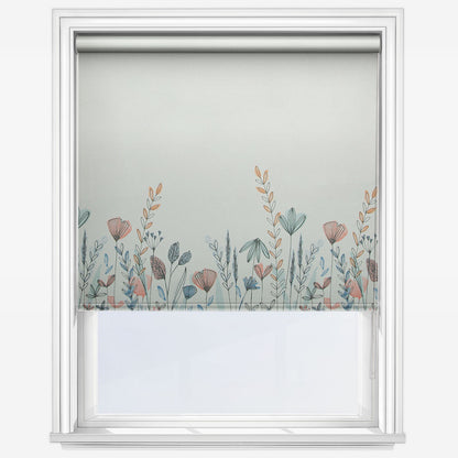 Louvolite Wild Garden Cornflower Roller Blind