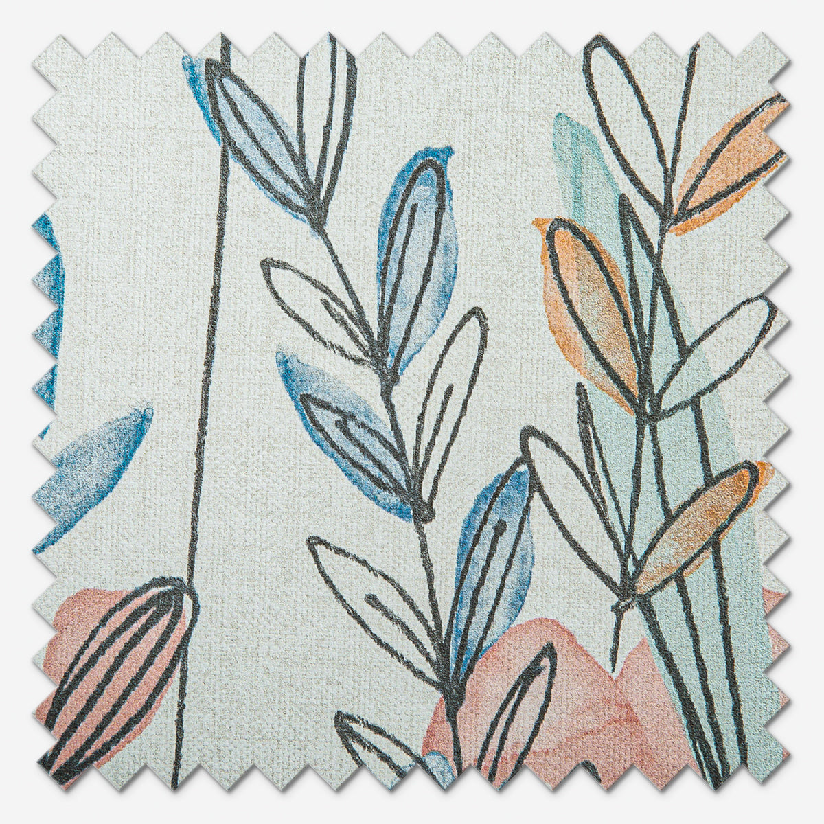 Louvolite Wild Garden Cornflower Roller Blind