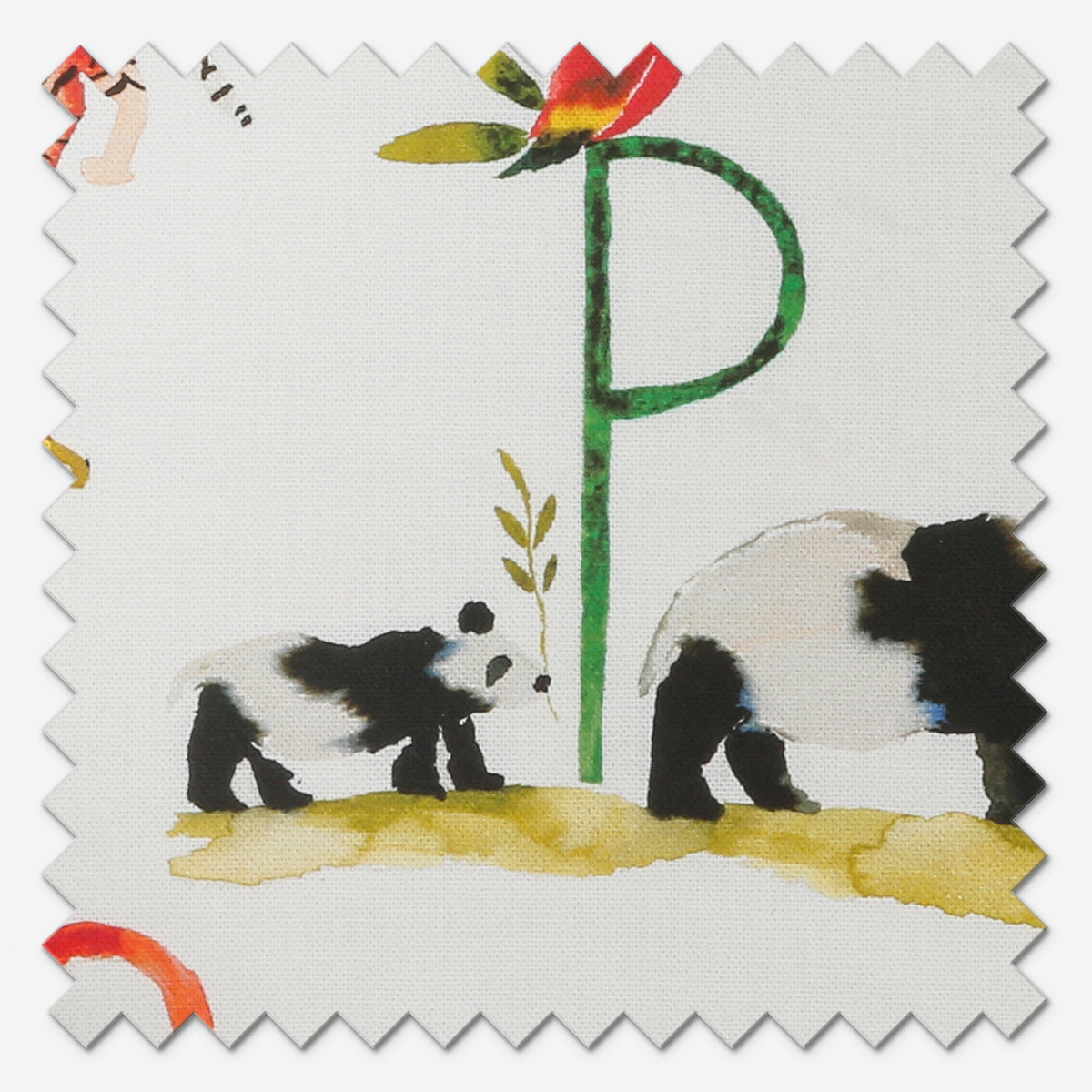 Prestigious Textiles Animal Alphabet Paintbox Roman Blind