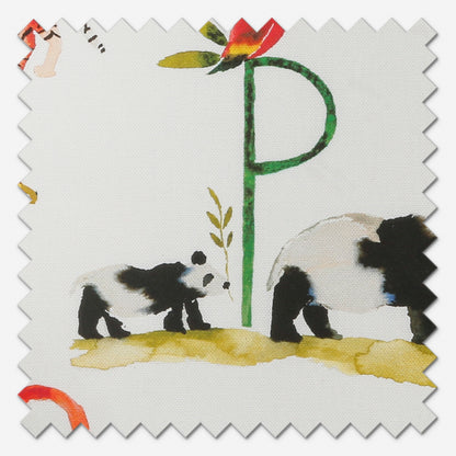 Prestigious Textiles Animal Alphabet Paintbox Roman Blind