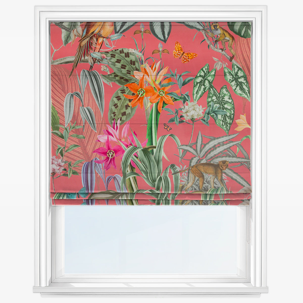 Prestigious Textiles Barbados Watermelon Roman Blind