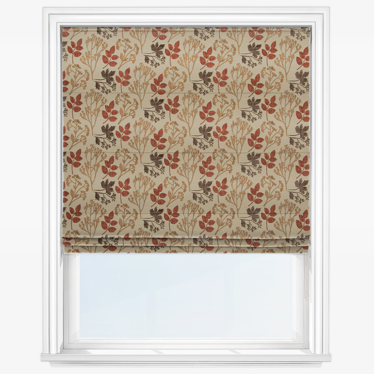 Prestigious Textiles Elliot Russet Roman Blind