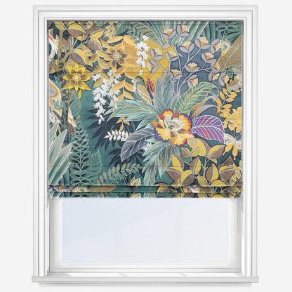 Prestigious Textiles Hidden Paradise Emerald Roman Blind