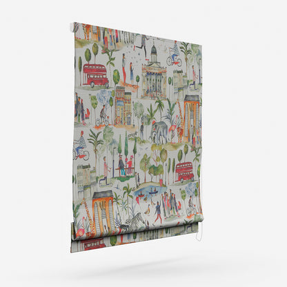 Prestigious Textiles Out and About Paintbox Roman Blind