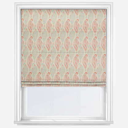 Prestigious Textiles Wollerton Poppy Roman Blind