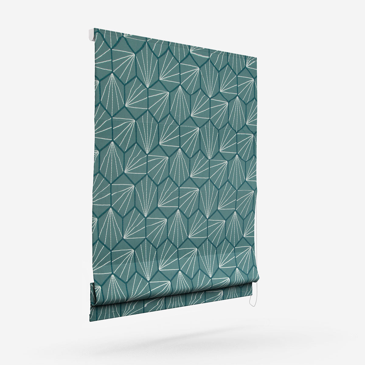 Scion Aikyo Teal Roman Blind