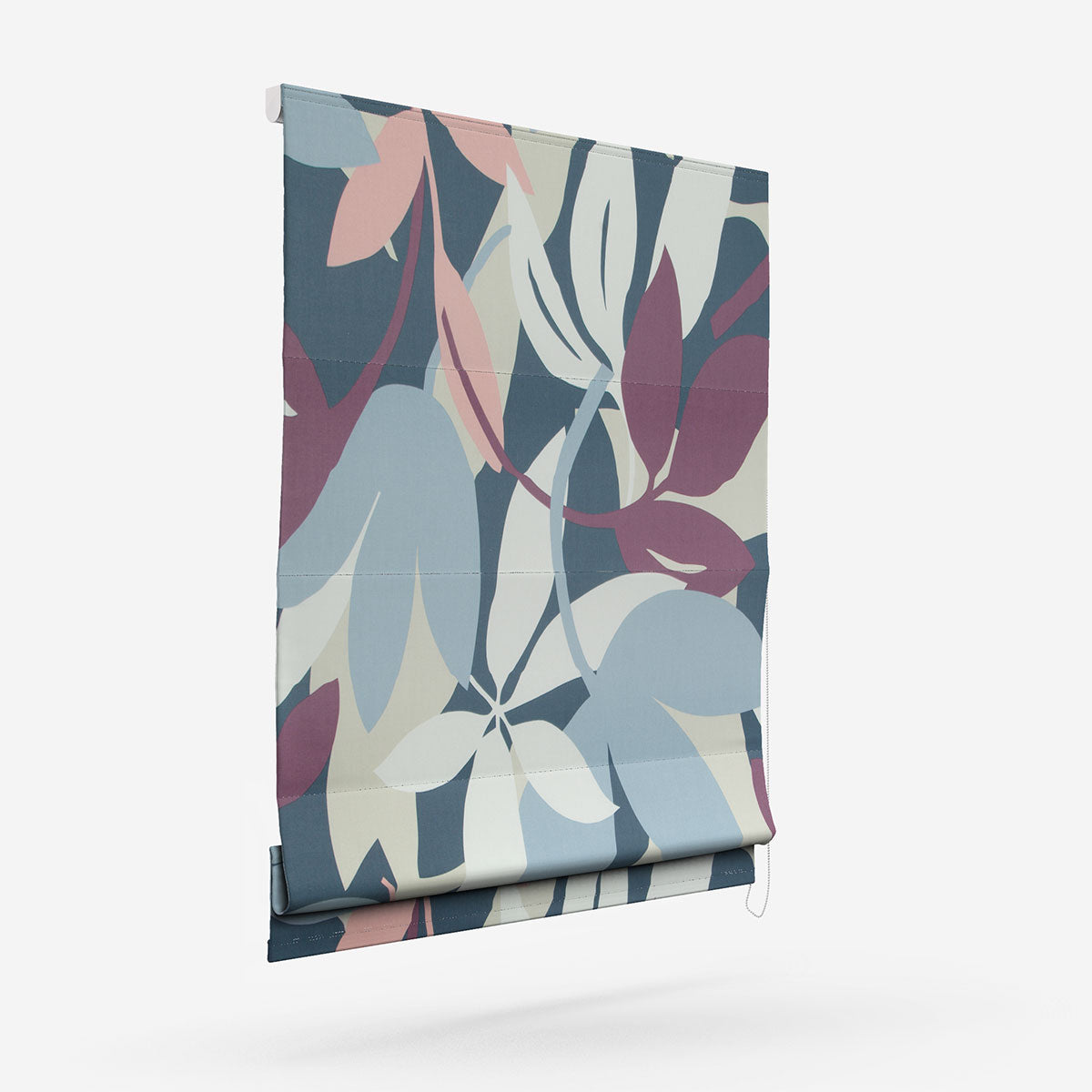 Scion Baja Grape Blush and Indigo Roman Blind