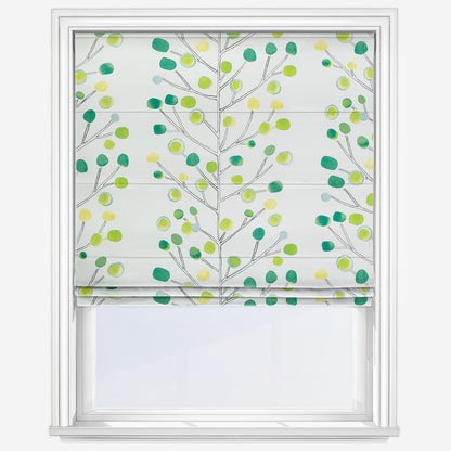 Scion Berry Tree Emerald and Lime Roman Blind