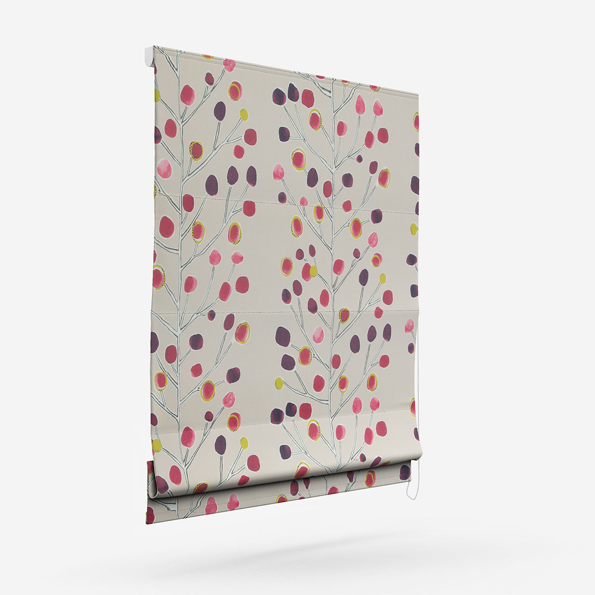 Scion Berry Tree Mink and Berry Roman Blind