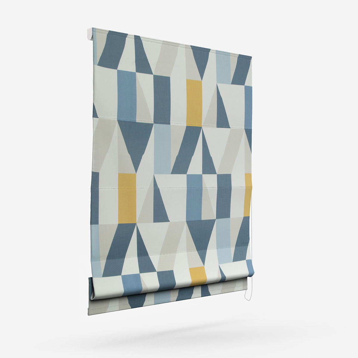 Scion Nuevo Indigo and Slate Roman Blind