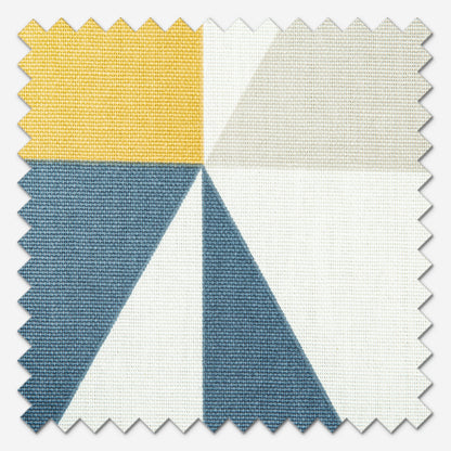 Scion Nuevo Indigo and Slate Roman Blind