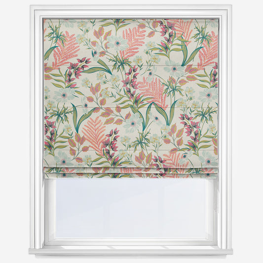 Studio G Hazelbury Coral Roman Blind